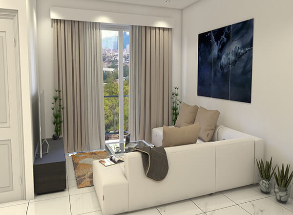 Premium Living Room Interior